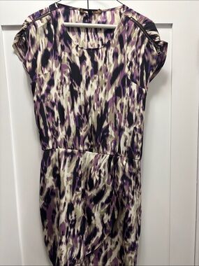 Cynthia Steffe Animal-Print Midi Dress
